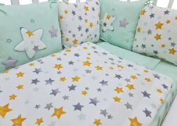posteljina ogradica zelena zvijezda