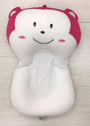 podloge za kupanje bebe-roze bijeli