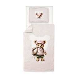 POSTELJINA TEDDY ROZA 80X120CM